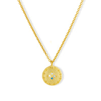 Ashiana Gemma Necklace Blue