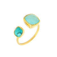 Ashiana Nora Ring Aqua