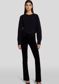 7 For All Mankind Velvet Bootcut - Black