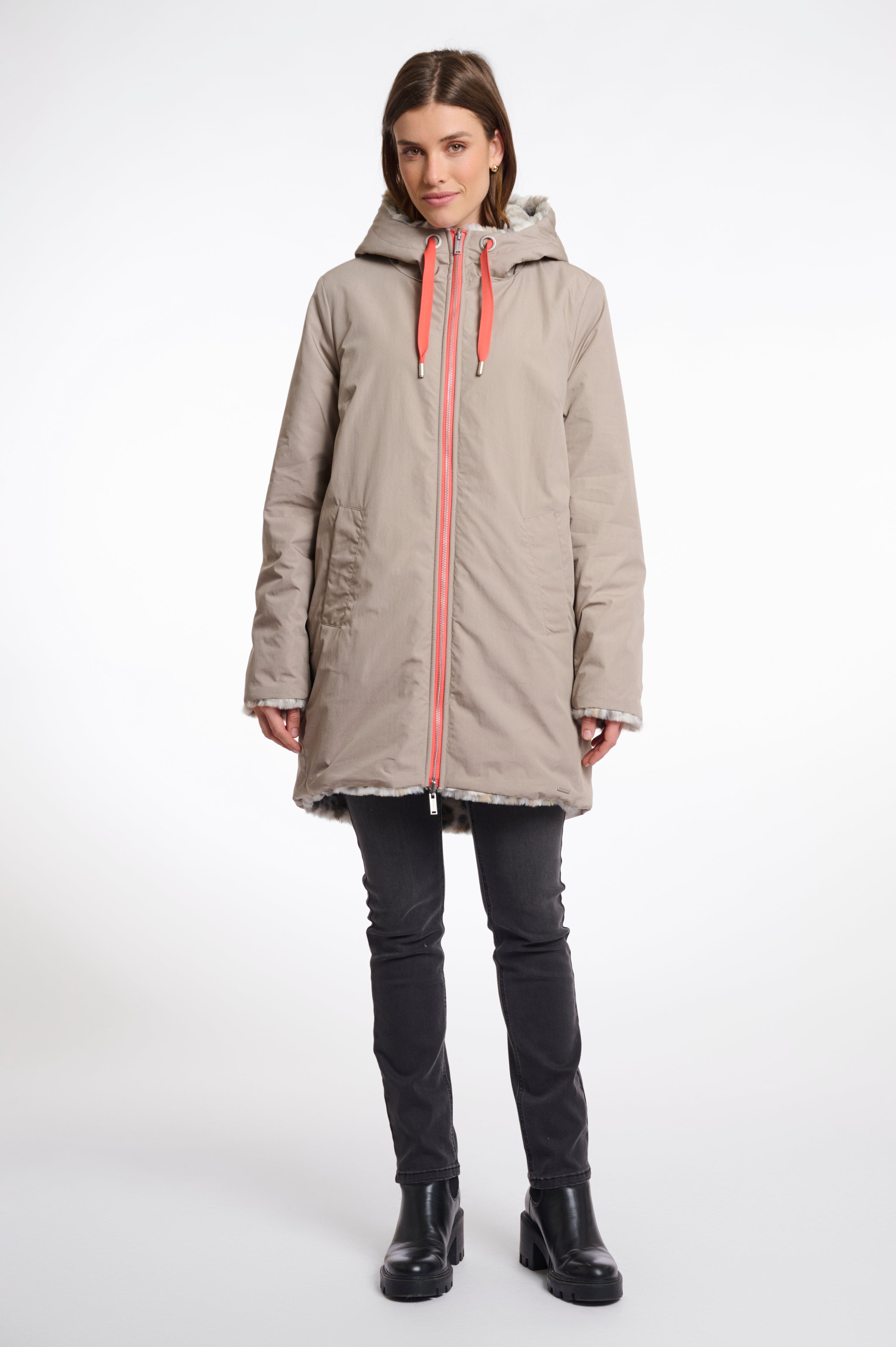 Rino & Pelle Javin Coat - Leopard