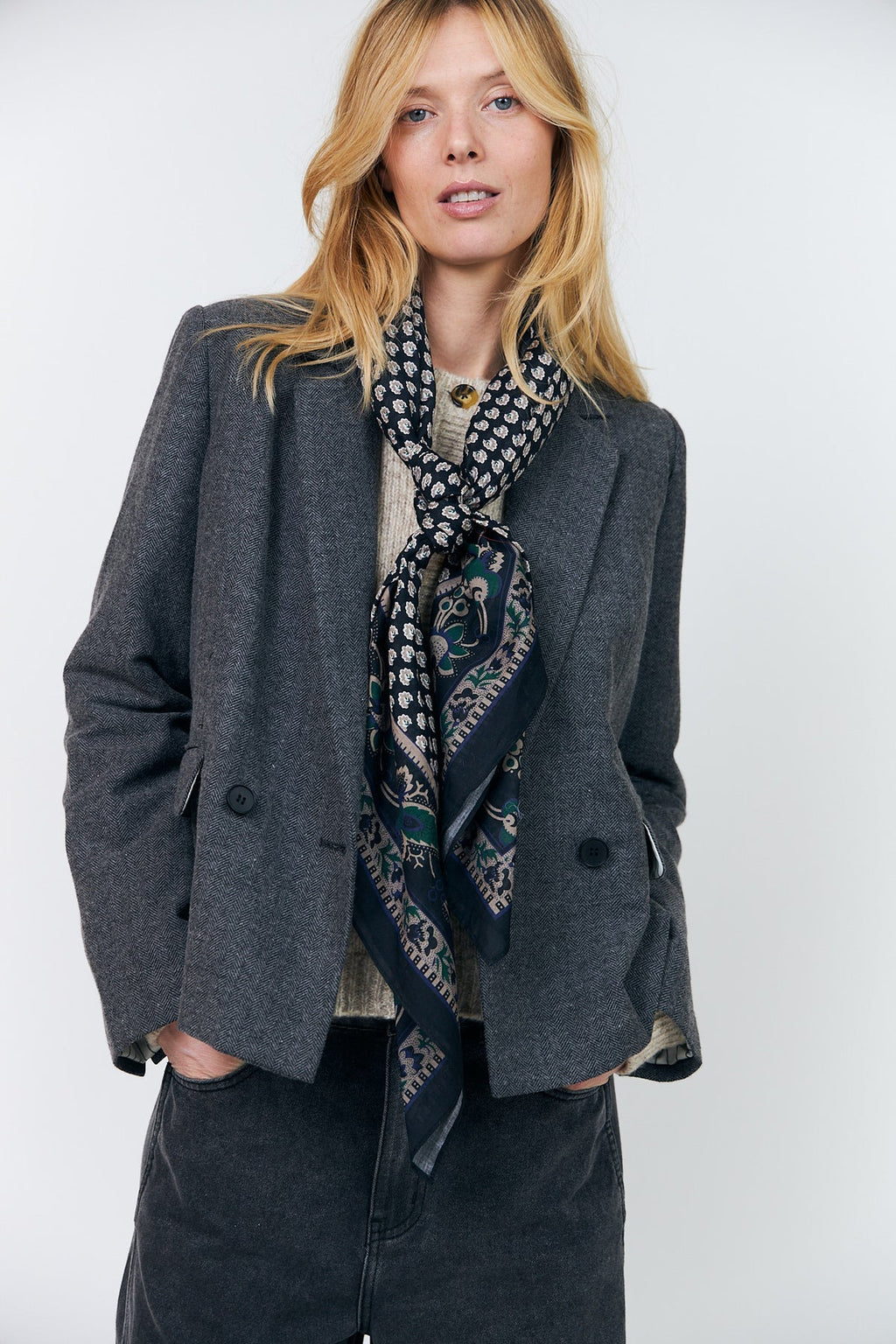 Lollys Landry Jill Scarf - Black