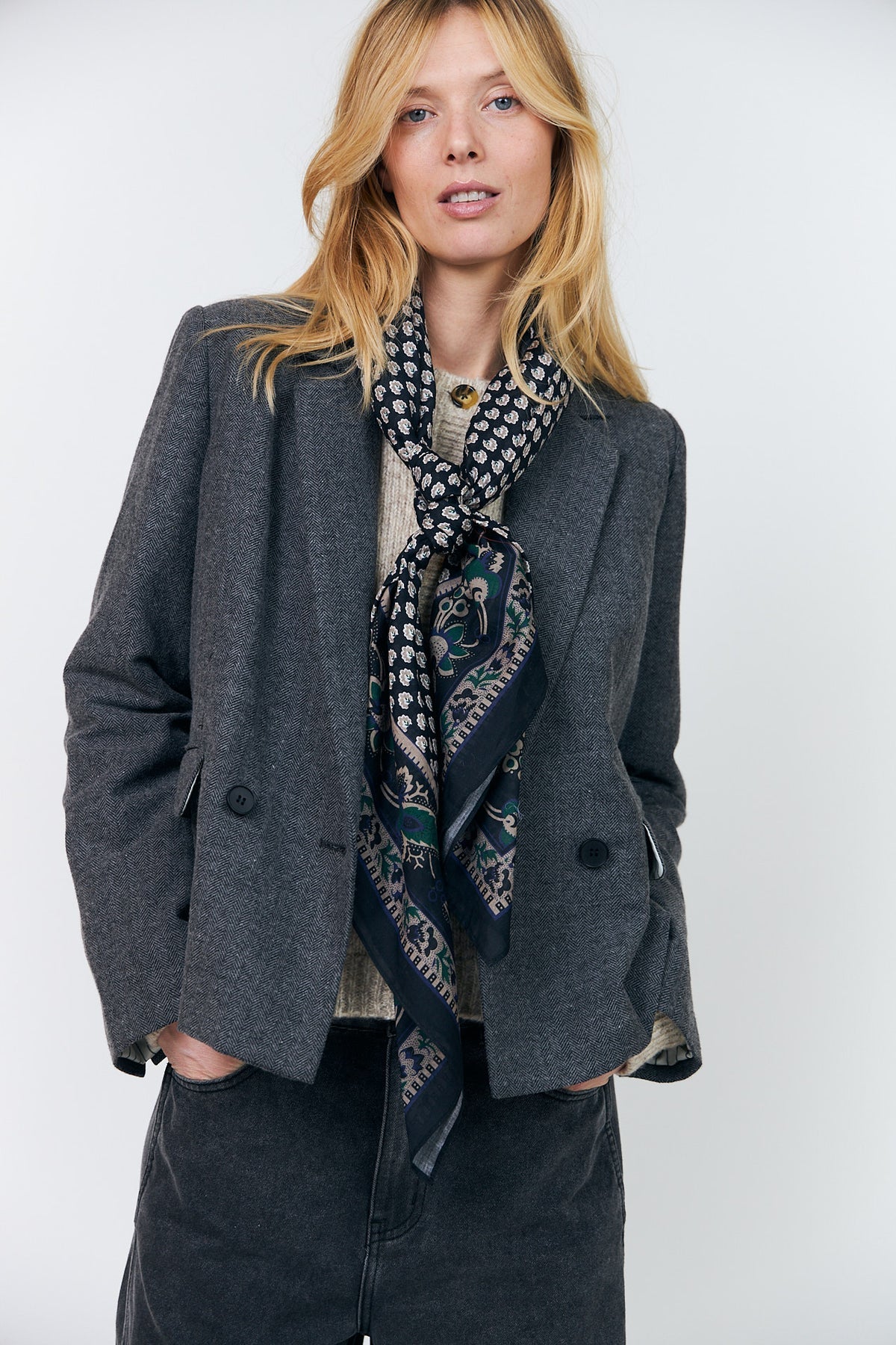 Lollys Landry Jill Scarf - Black