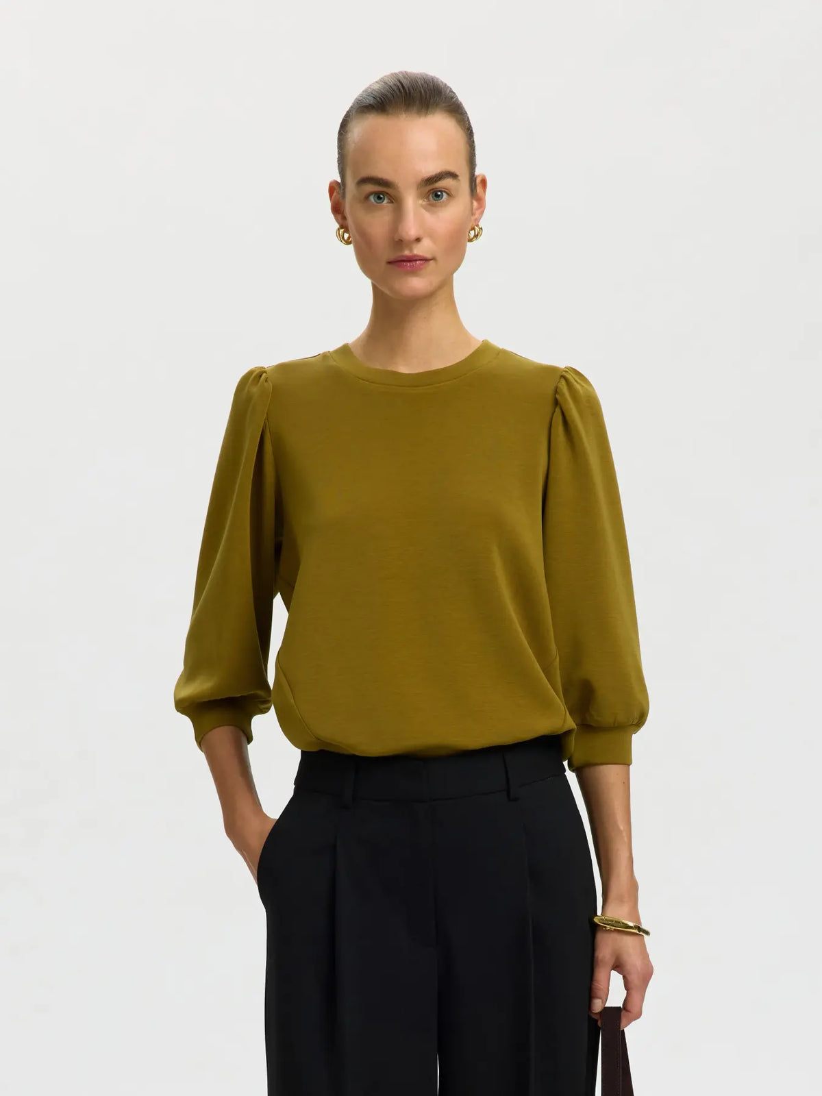 Selected Tenny Sweatshirt - Fir