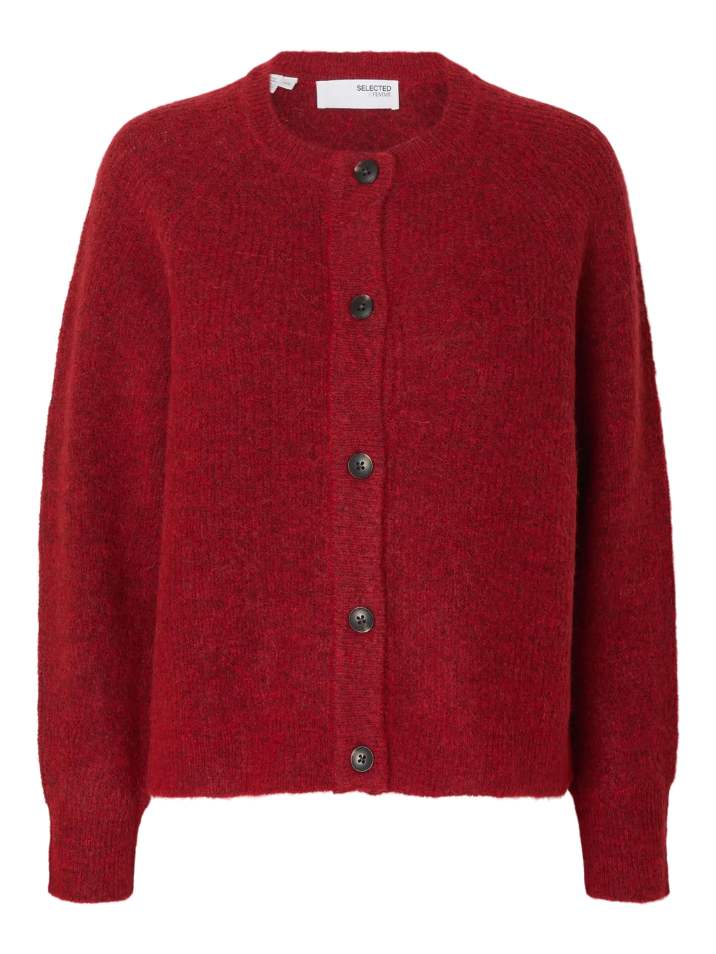 Selected Femme Lulu Cardigan - Red