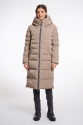 Rino & Pelle Kelia Fur Coat - Toffee Stone