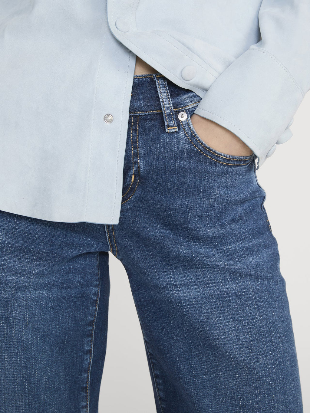 Frame Le Slim Palazzo Low Rise - Femma
