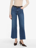 Frame Le Slim Palazzo Crop - Elixir Raw