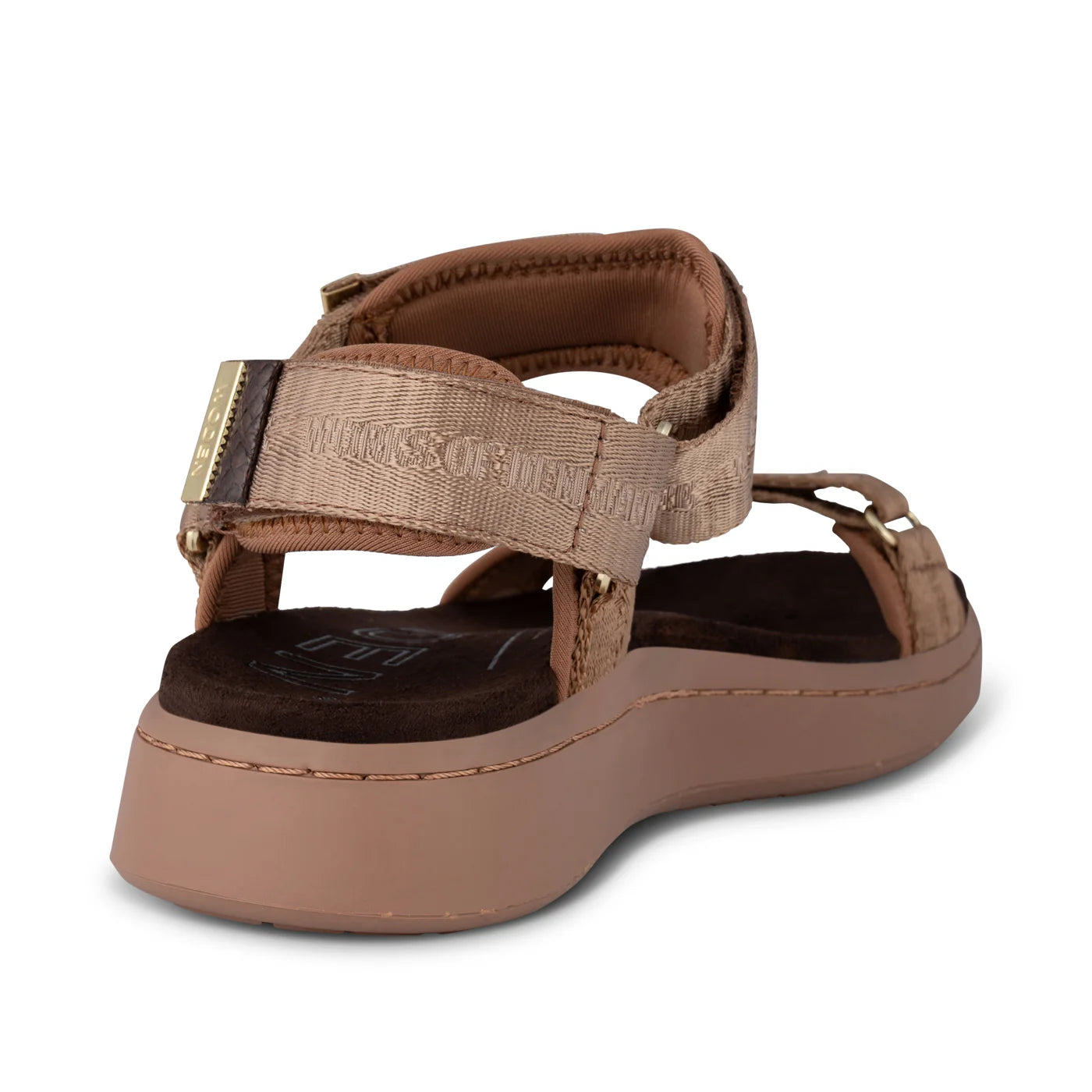 Woden Line Sandals - Caramel