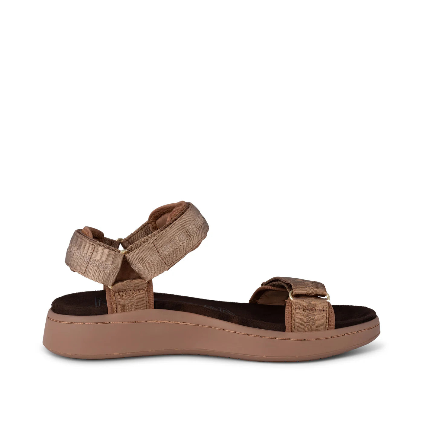 Woden Line Sandals - Caramel