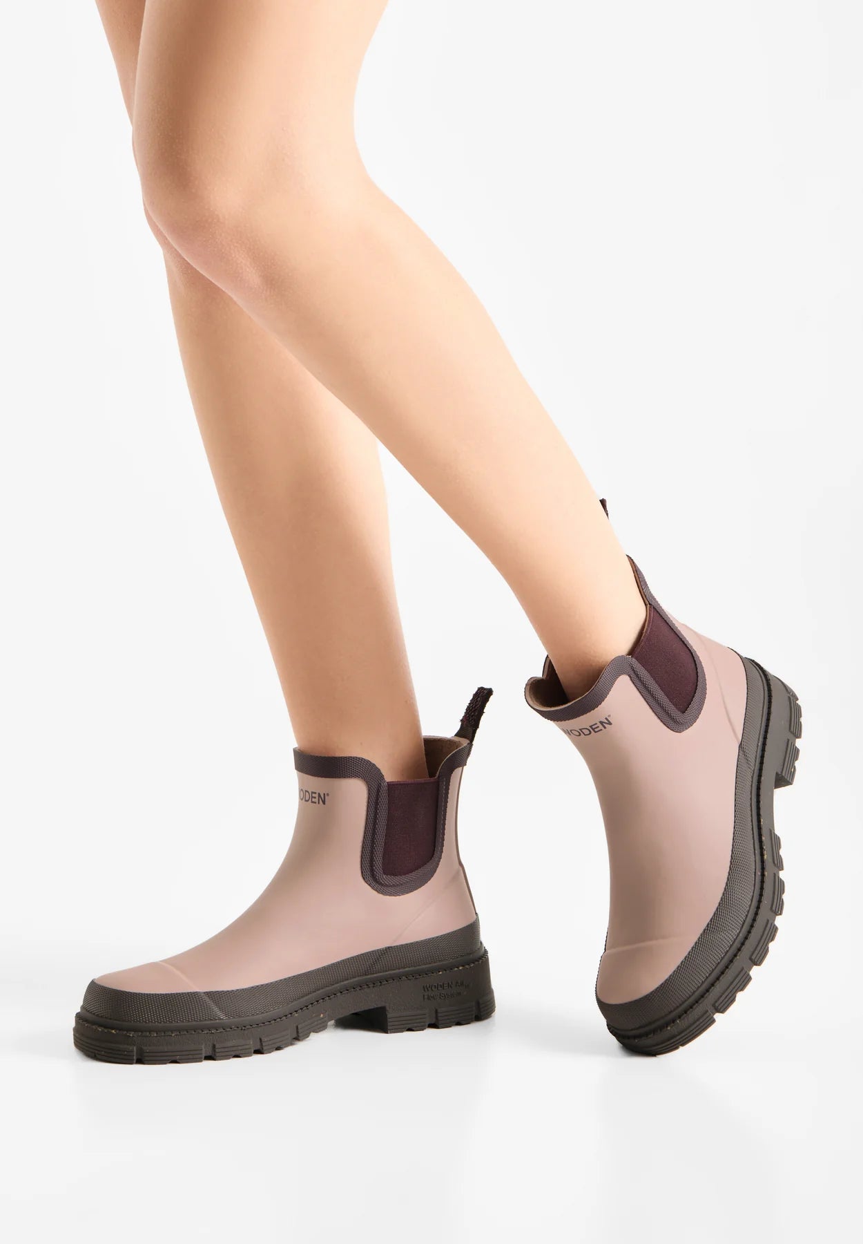 Woden Liv Boot - Dry Rose