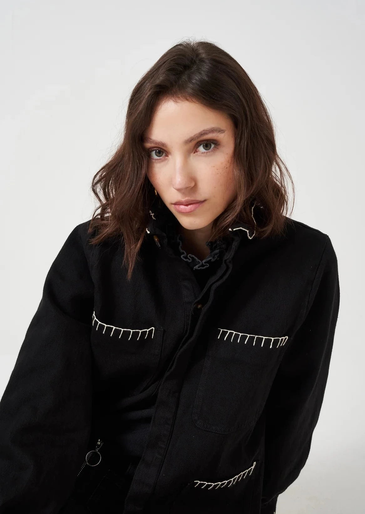 Seventy + Mochi  Pablo Jacket - Black