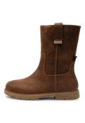 Woden Luna Nubuck Boots - Cacao