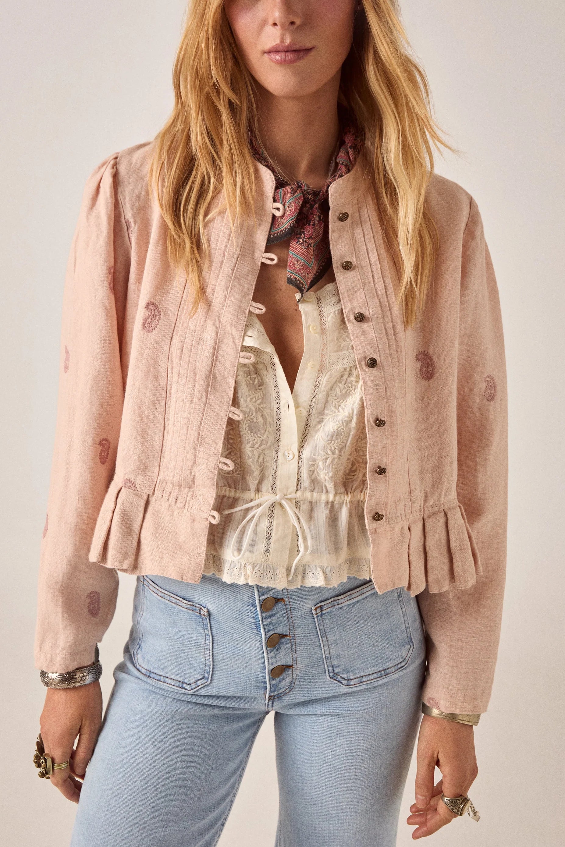 Maison Hotel Edgar Linen Jacket