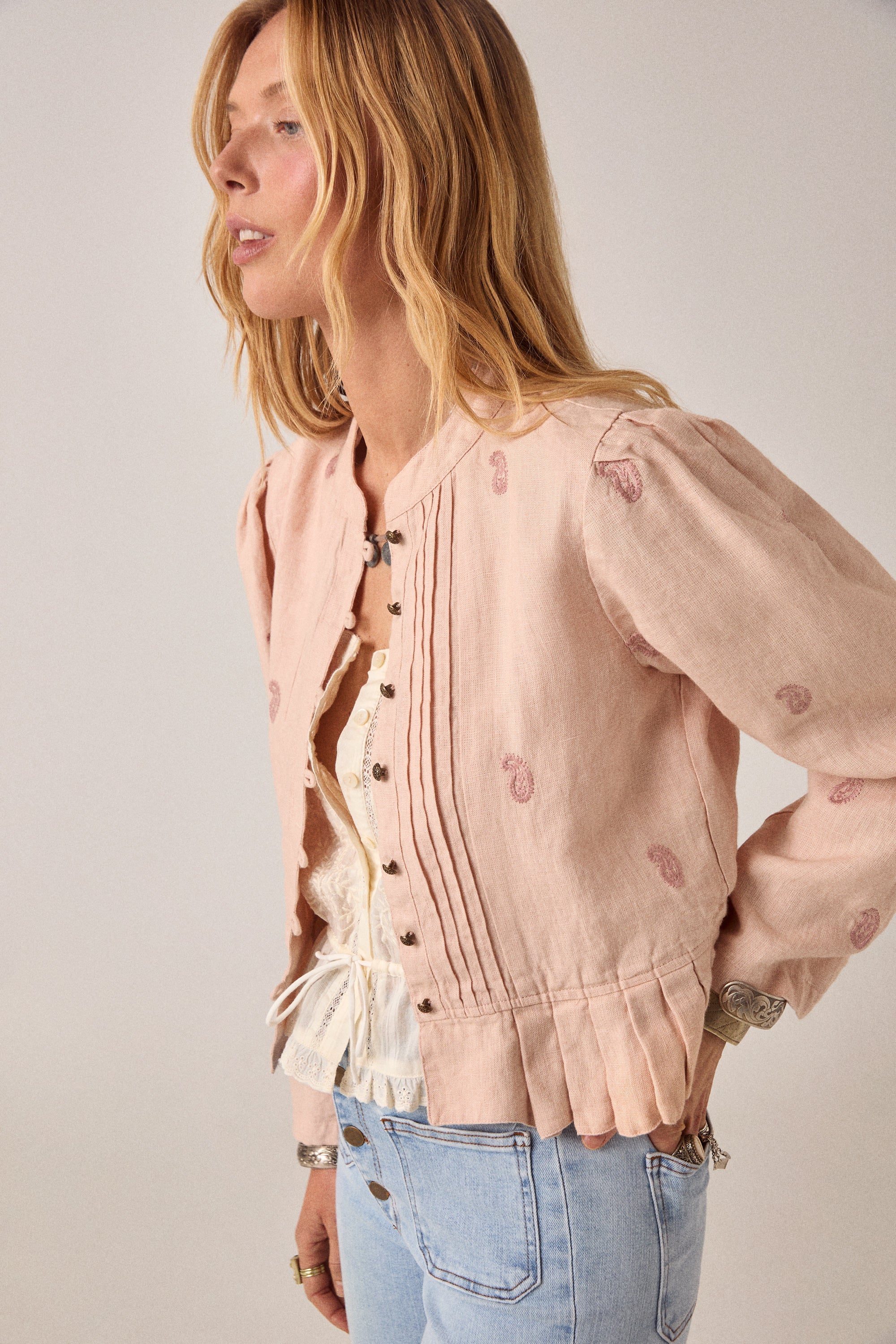 Maison Hotel Edgar Linen Jacket