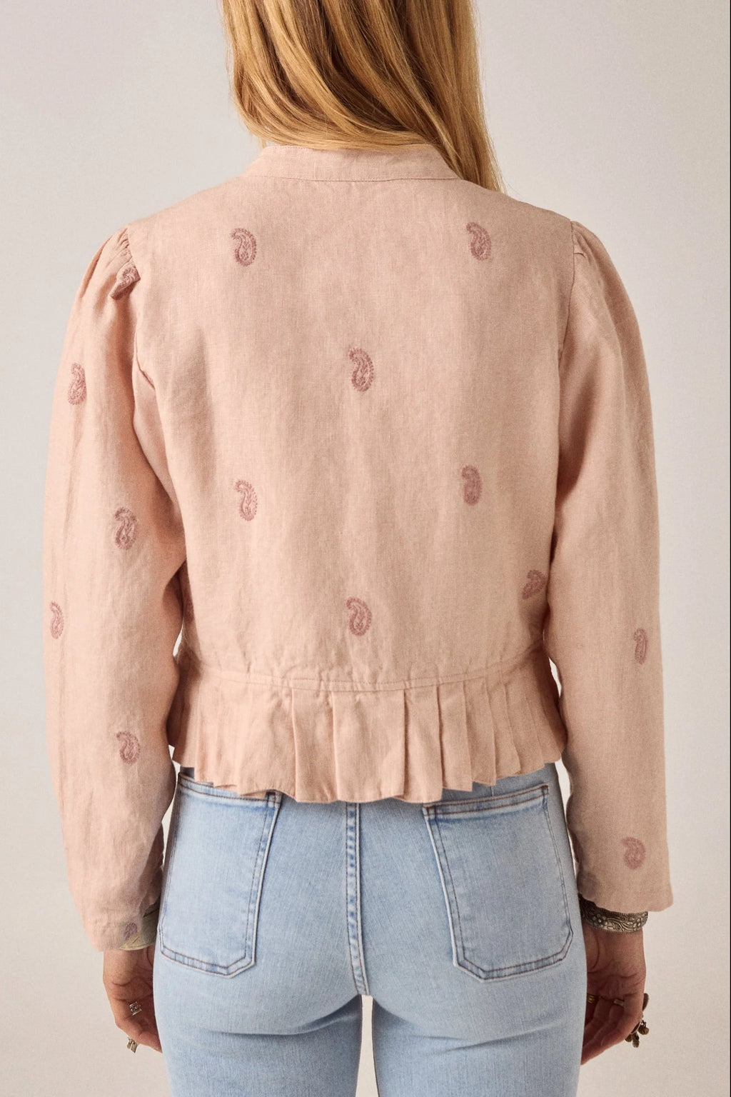 Maison Hotel Edgar Linen Jacket