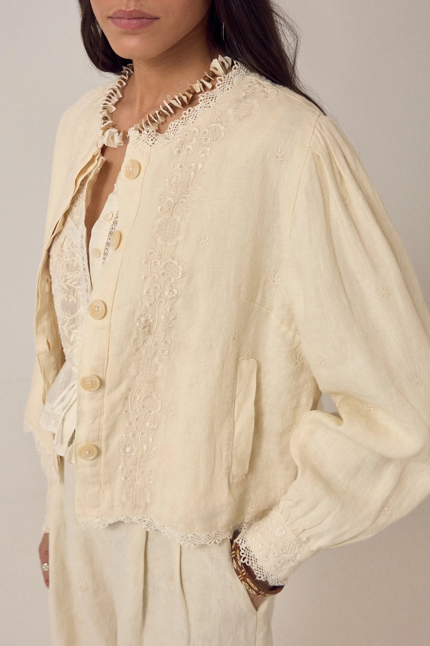 Maison Hotel Otelo Linen Jacket