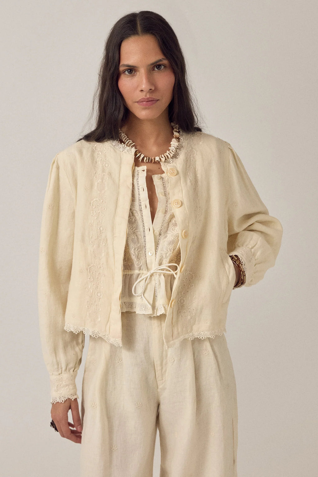 Maison Hotel Otelo Linen Jacket