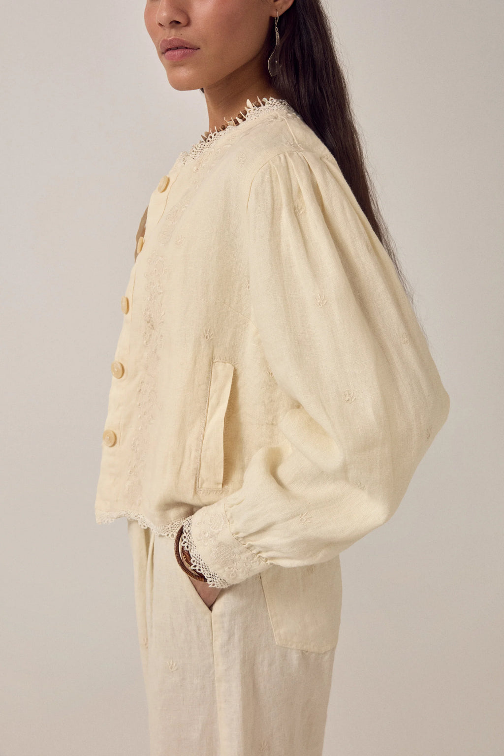 Maison Hotel Otelo Linen Jacket