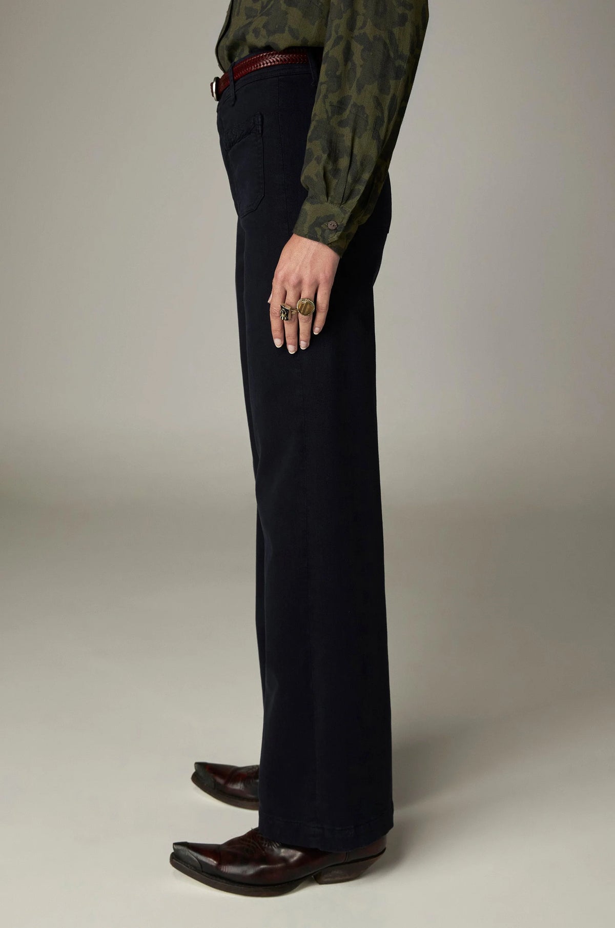 Maison Hotel Guiletta Pant - Navy