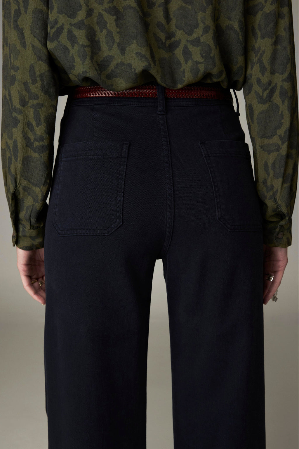 Maison Hotel Guiletta Pant - Navy