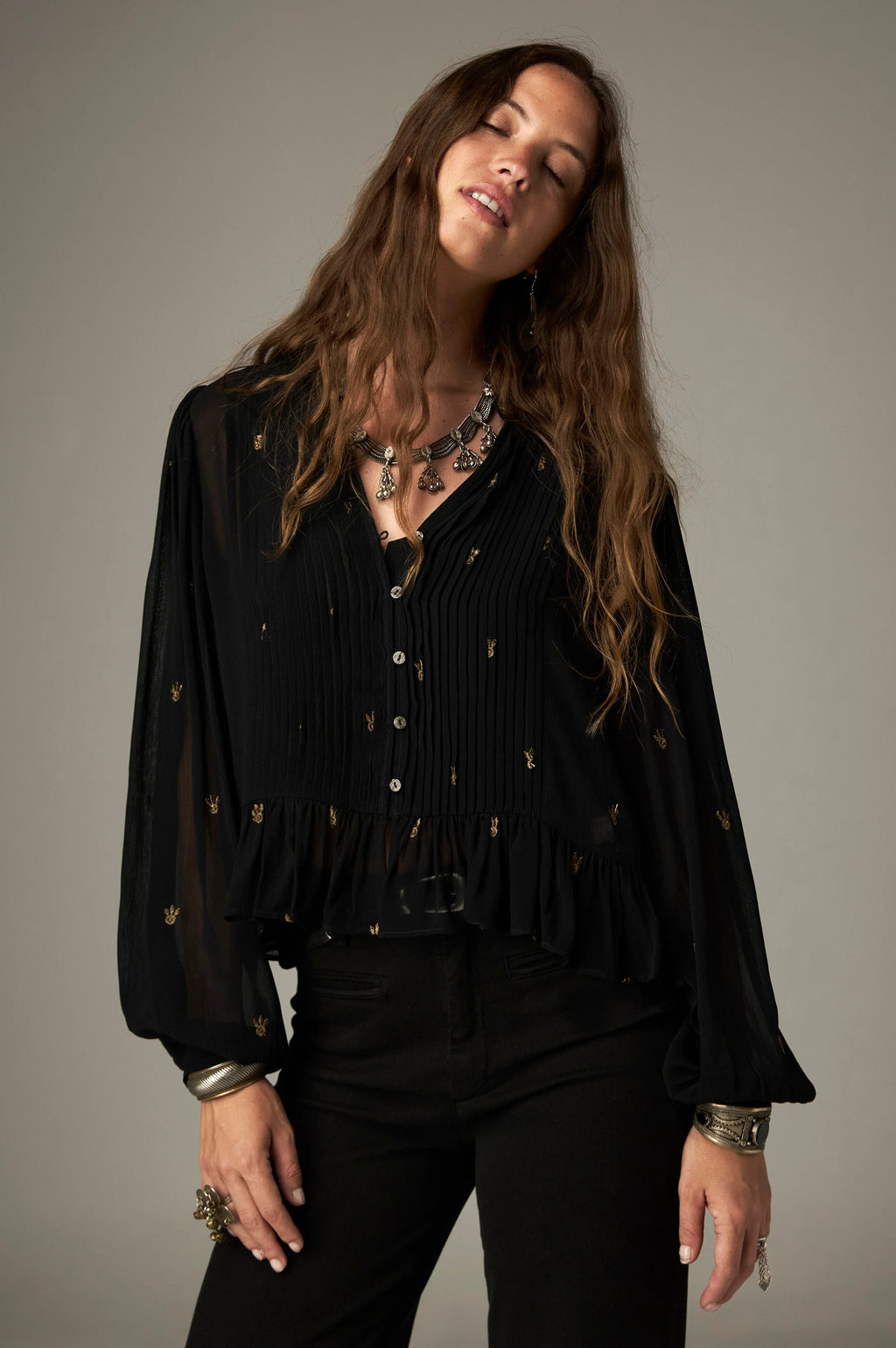 Maison Hotel Catherine Blouse - Blackout