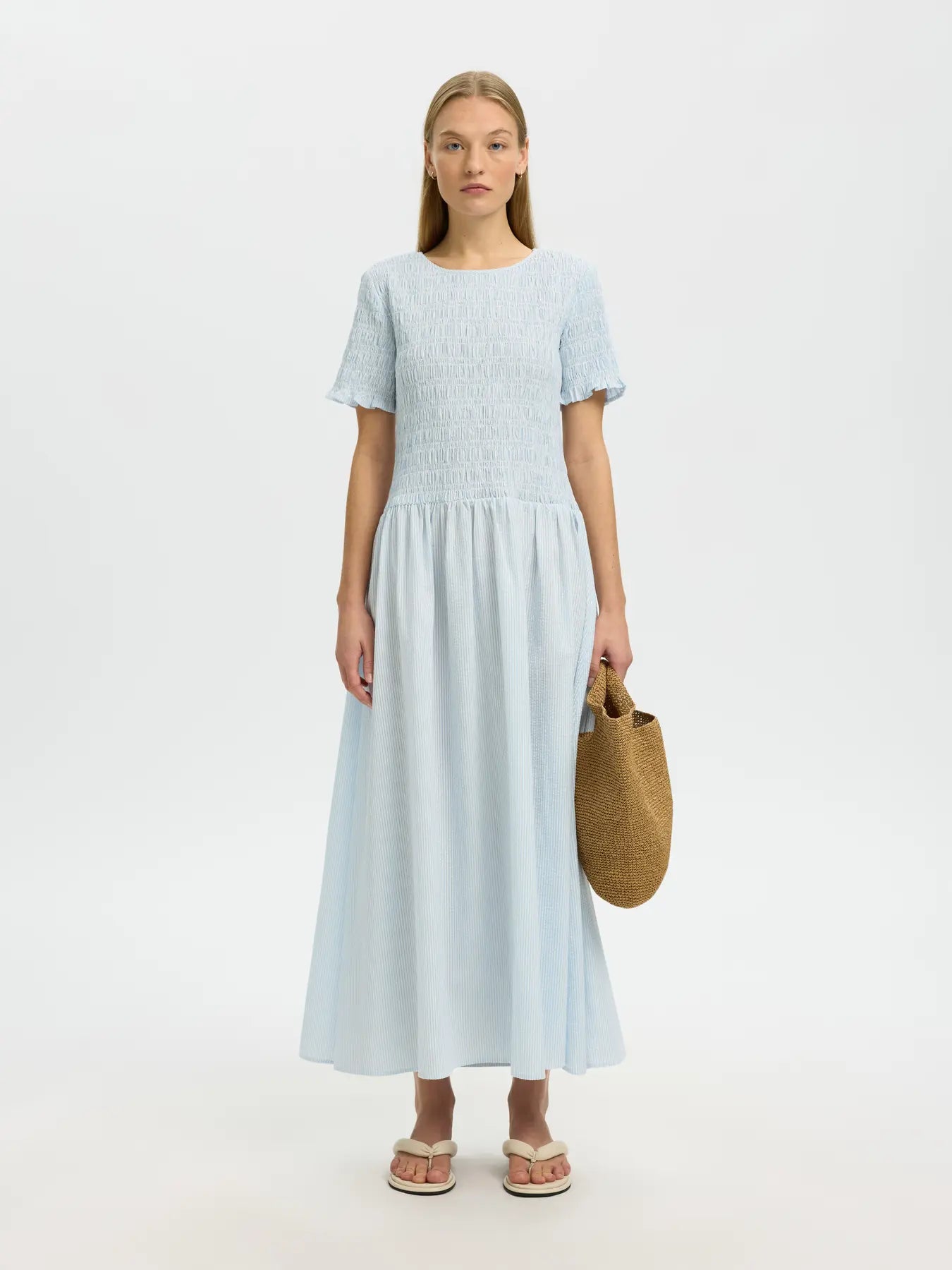 Selected Hannah Strip Dress