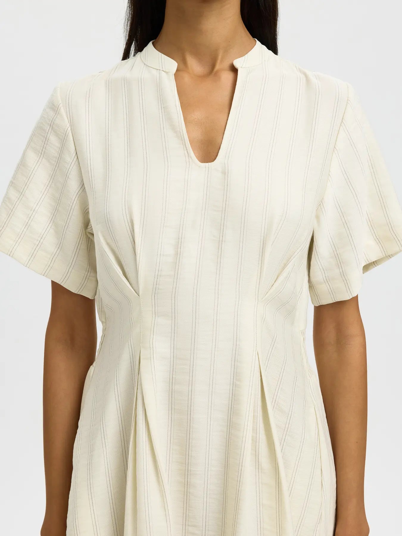 Selected Marie Striped Dress