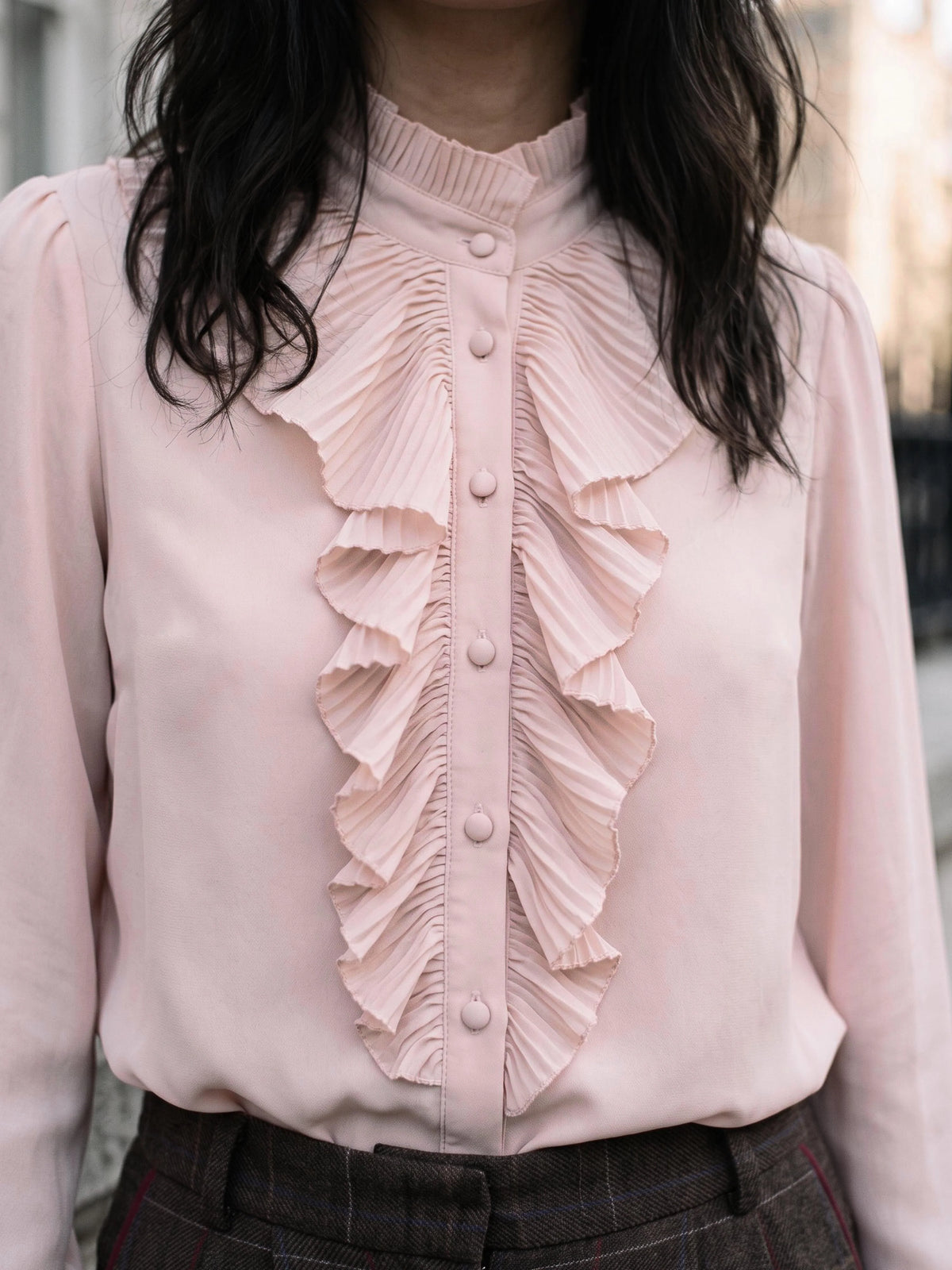 Nooki Marlow Blouse - Shell Pink