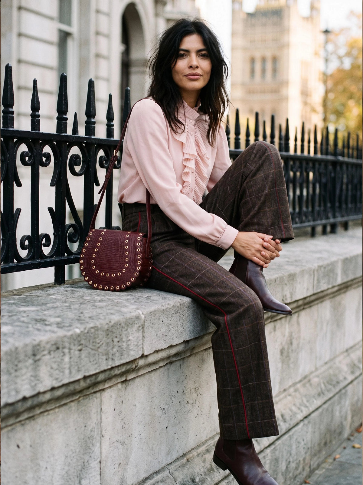 Nooki Marlow Blouse - Shell Pink