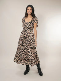 Nooki Martha Leopard Maxi Dress