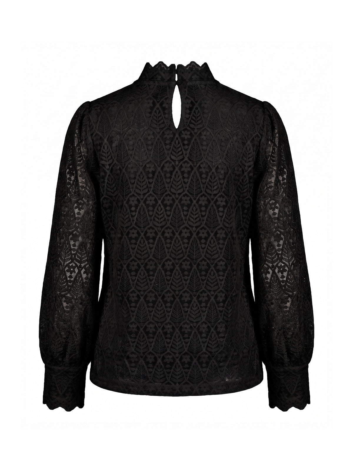 Nooki Melody Lace Blouse - Black