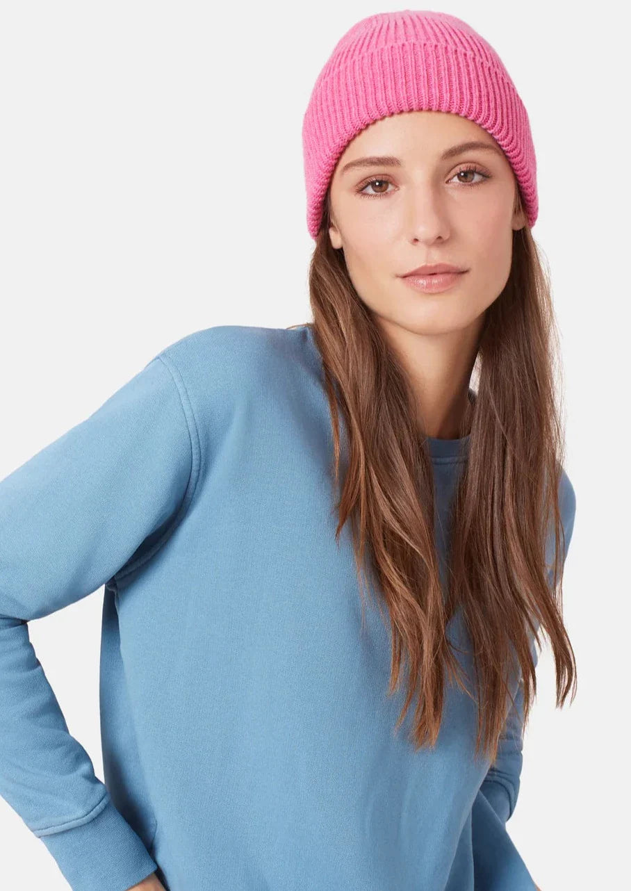Colorful Standard Merino Wool Beanie - Navy Blue