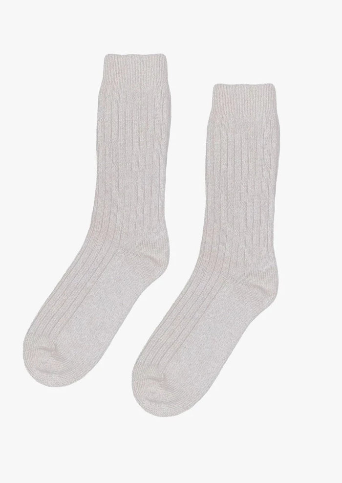 Colorful Standard Merino Wool Socks - Heather Grey