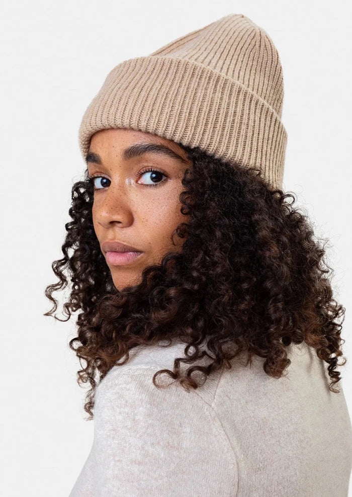 Yellow online wool hat