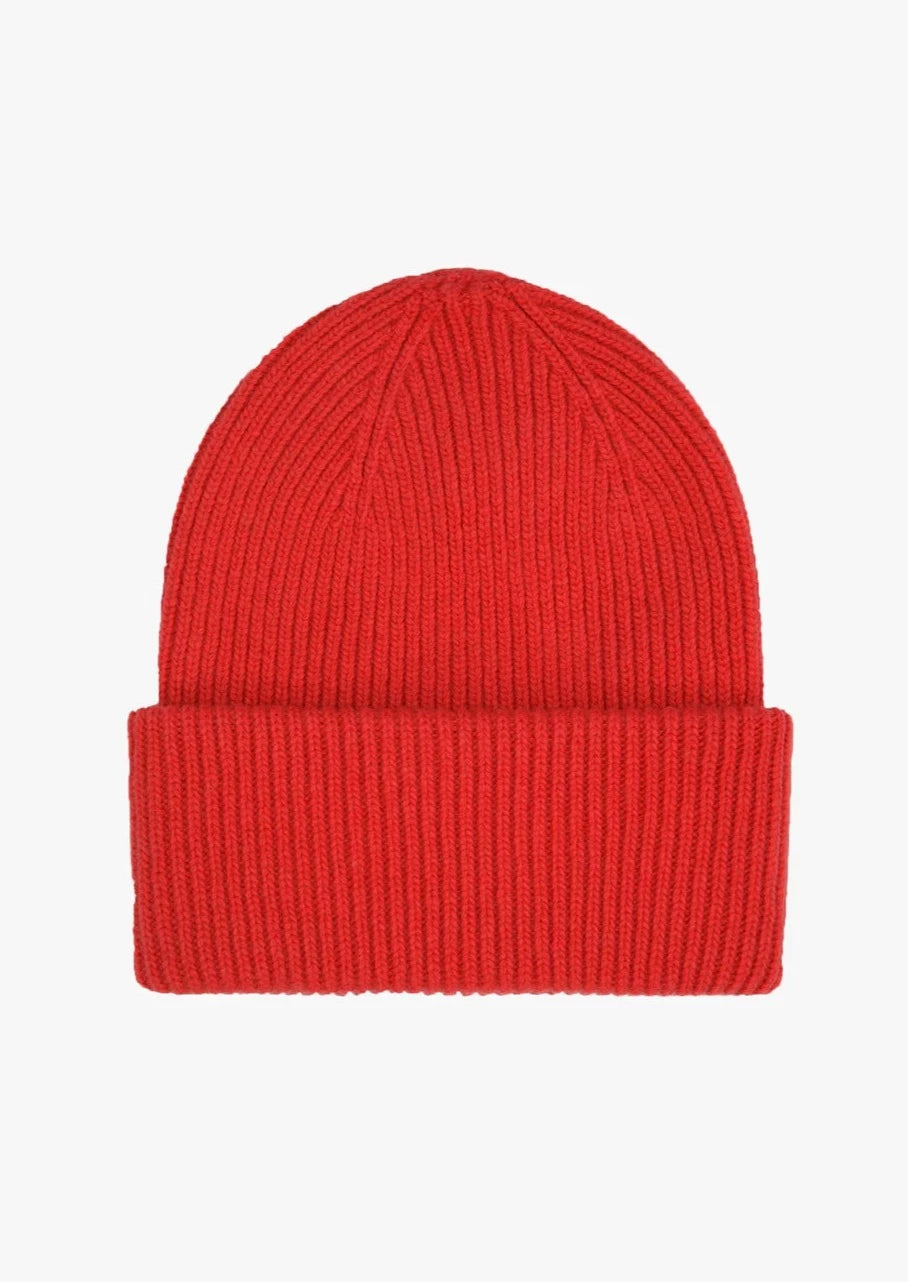 Colorful Standard Merino Wool Hat - Scarlet Red