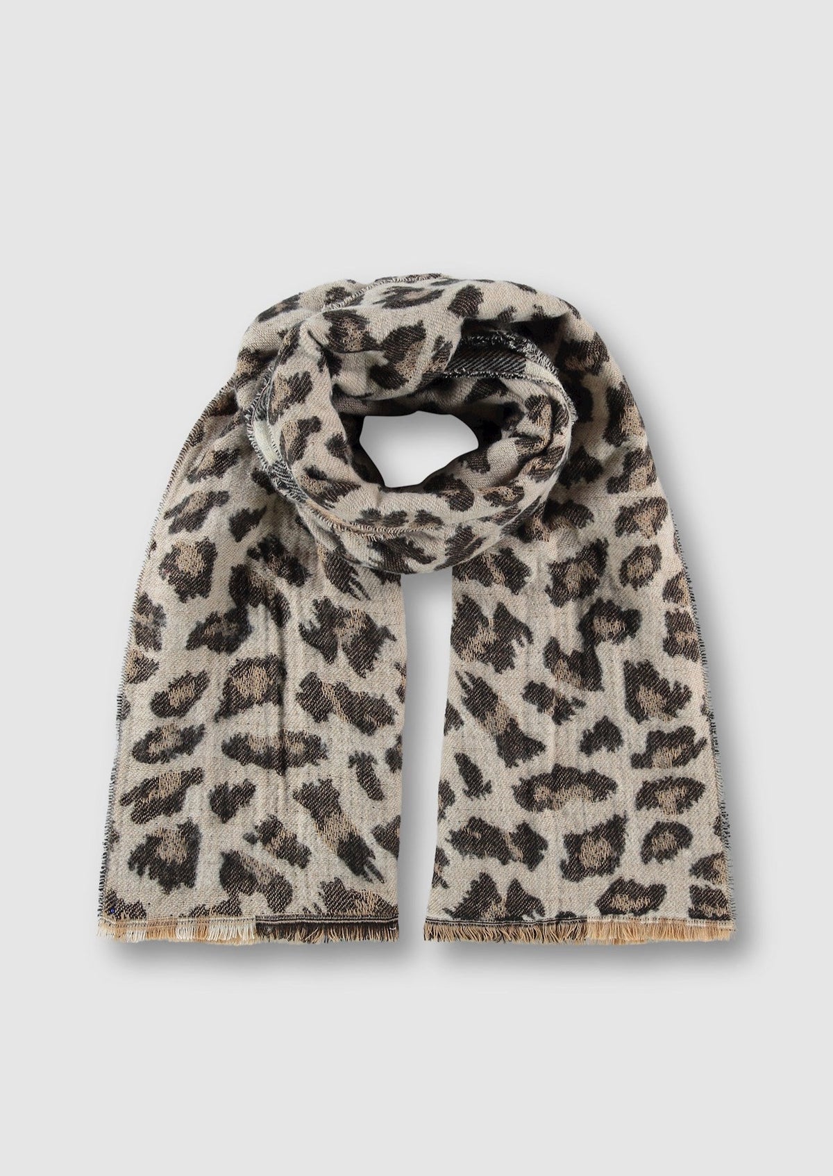 Rino & Pelle Mixtu Scarf - Leopard