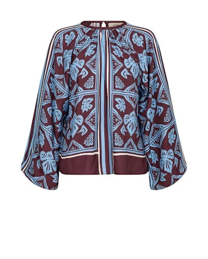 Mos Mosh Milkey Blouse - Port