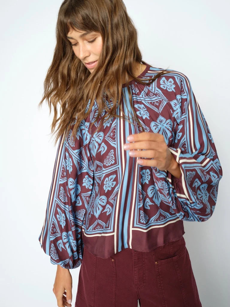 Mos Mosh Milkey Blouse - Port