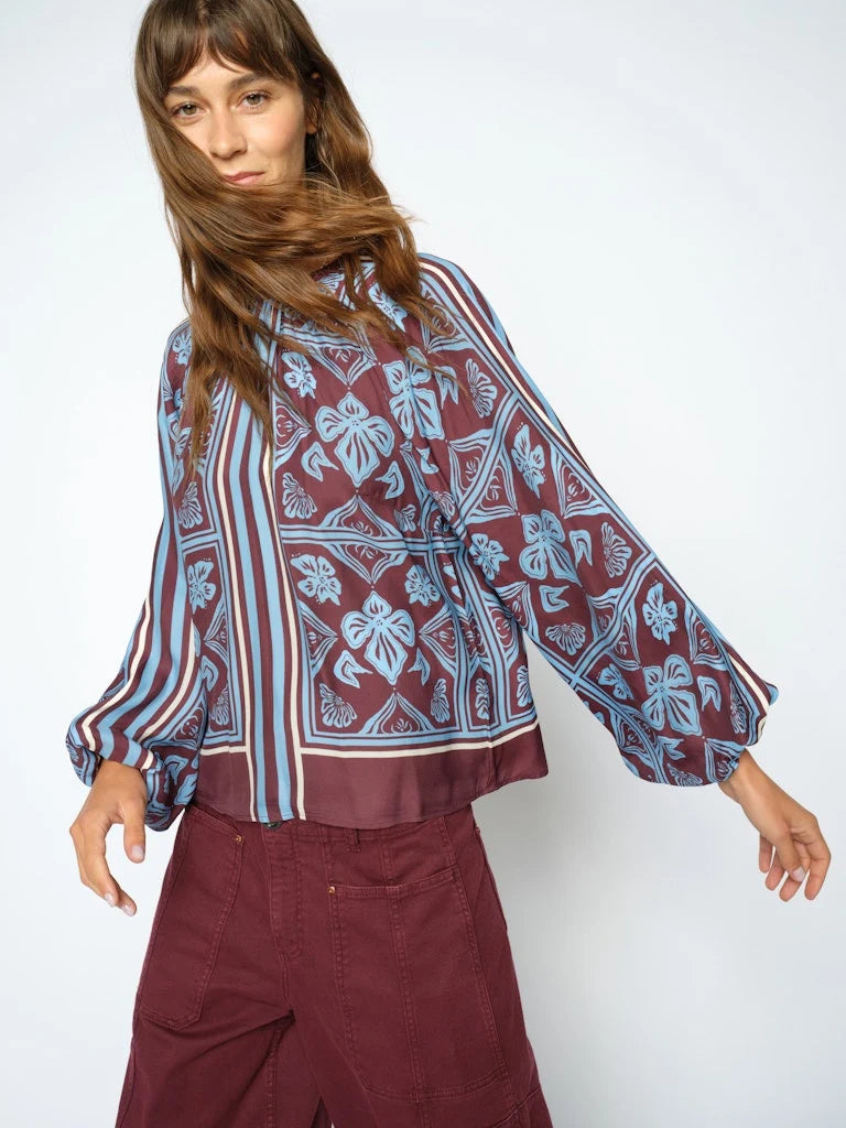 Mos Mosh Milkey Blouse - Port