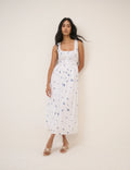 Nobody's Childs Cora Midi Dress - White Floral
