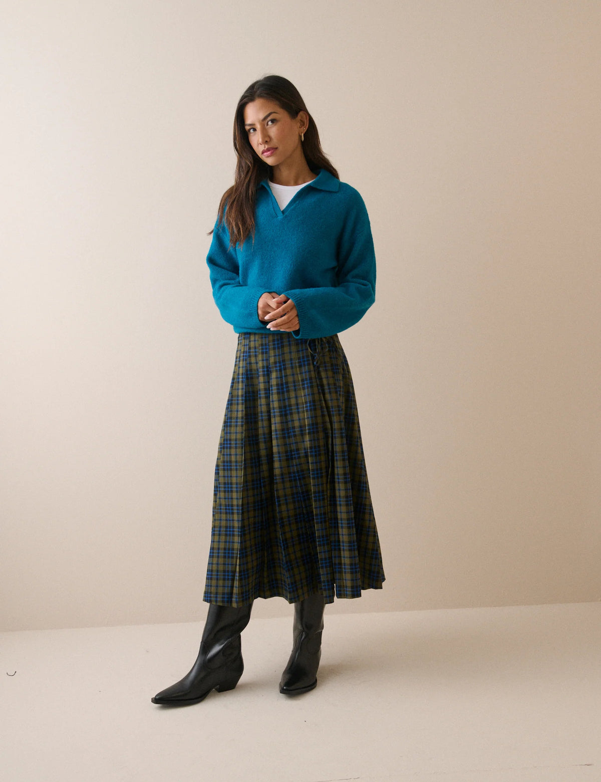 Nobody's Child Pleated Kilt