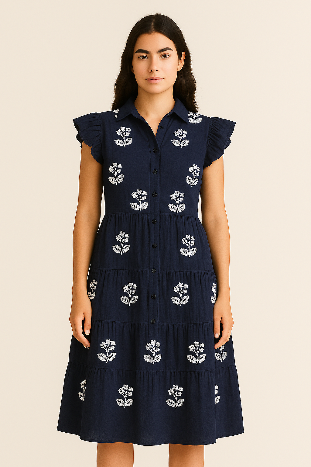 Dream Thalassa Dress - Navy