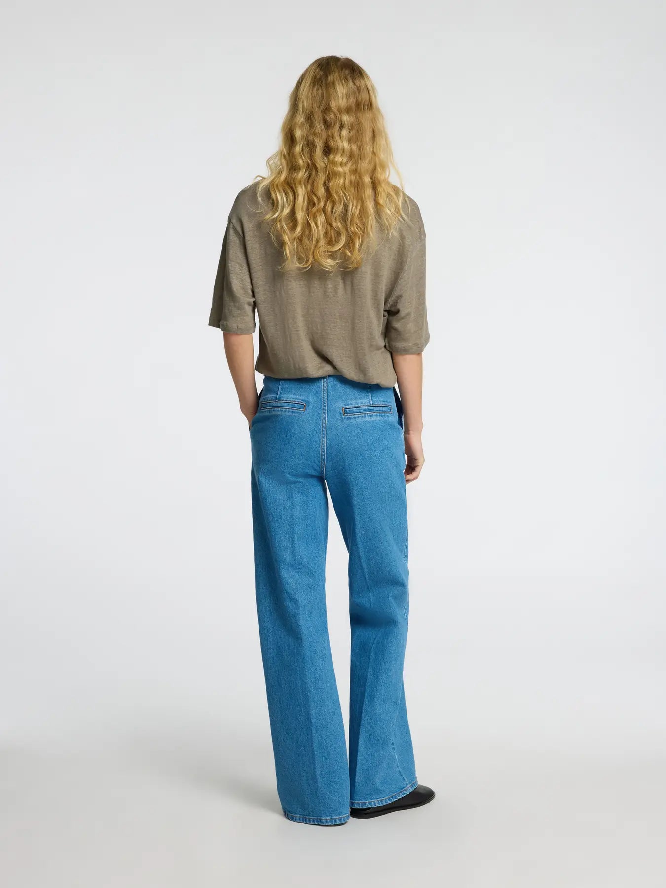 Selected Femme Vilja Tee - Vetiver