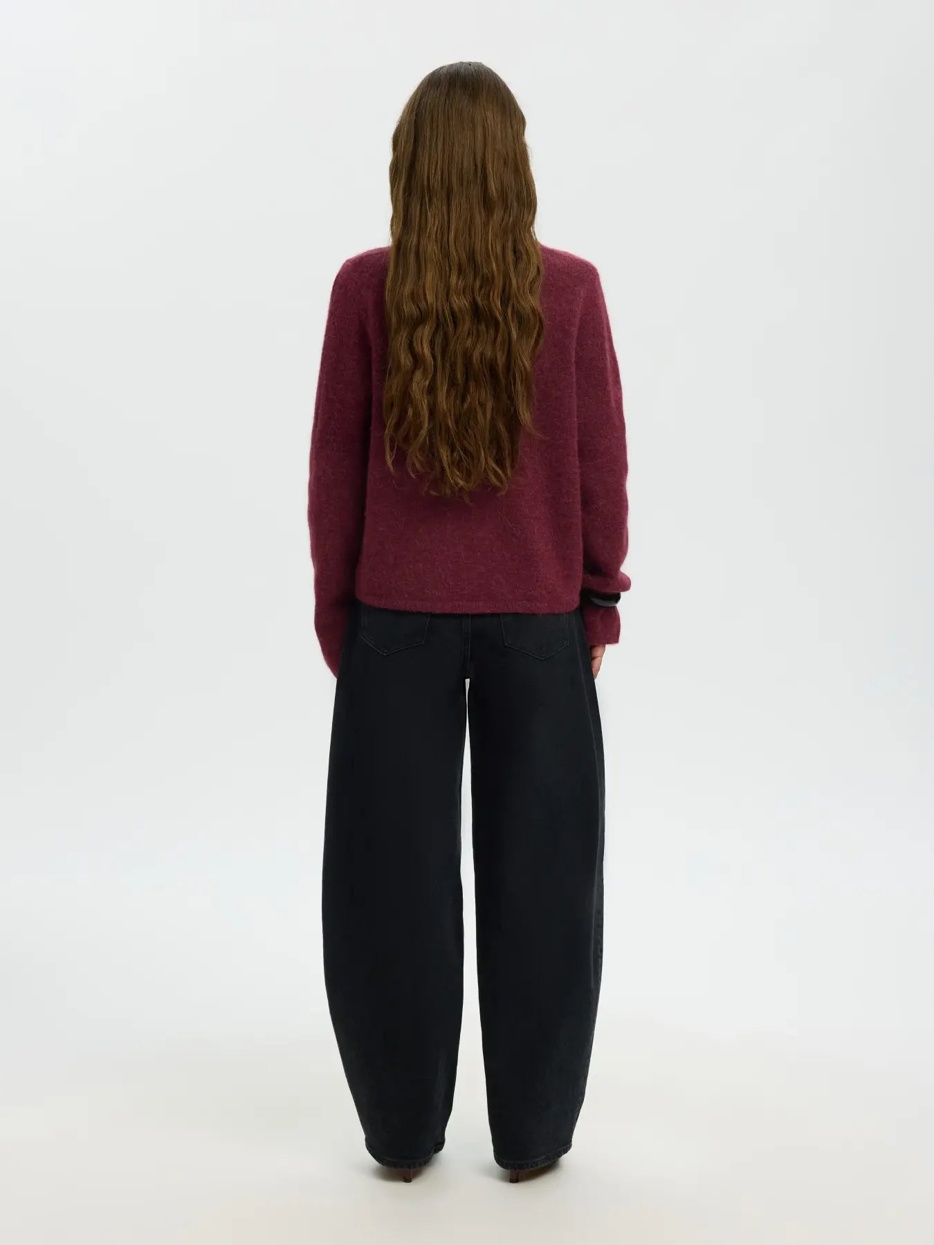 Selected Lulu Cardigan - Port