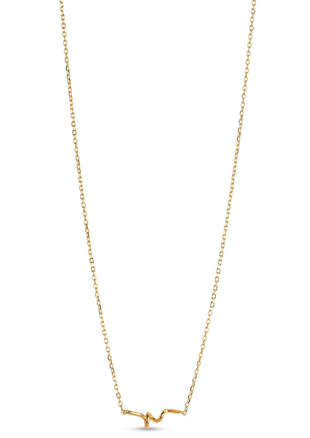 Enamel Twist Necklace