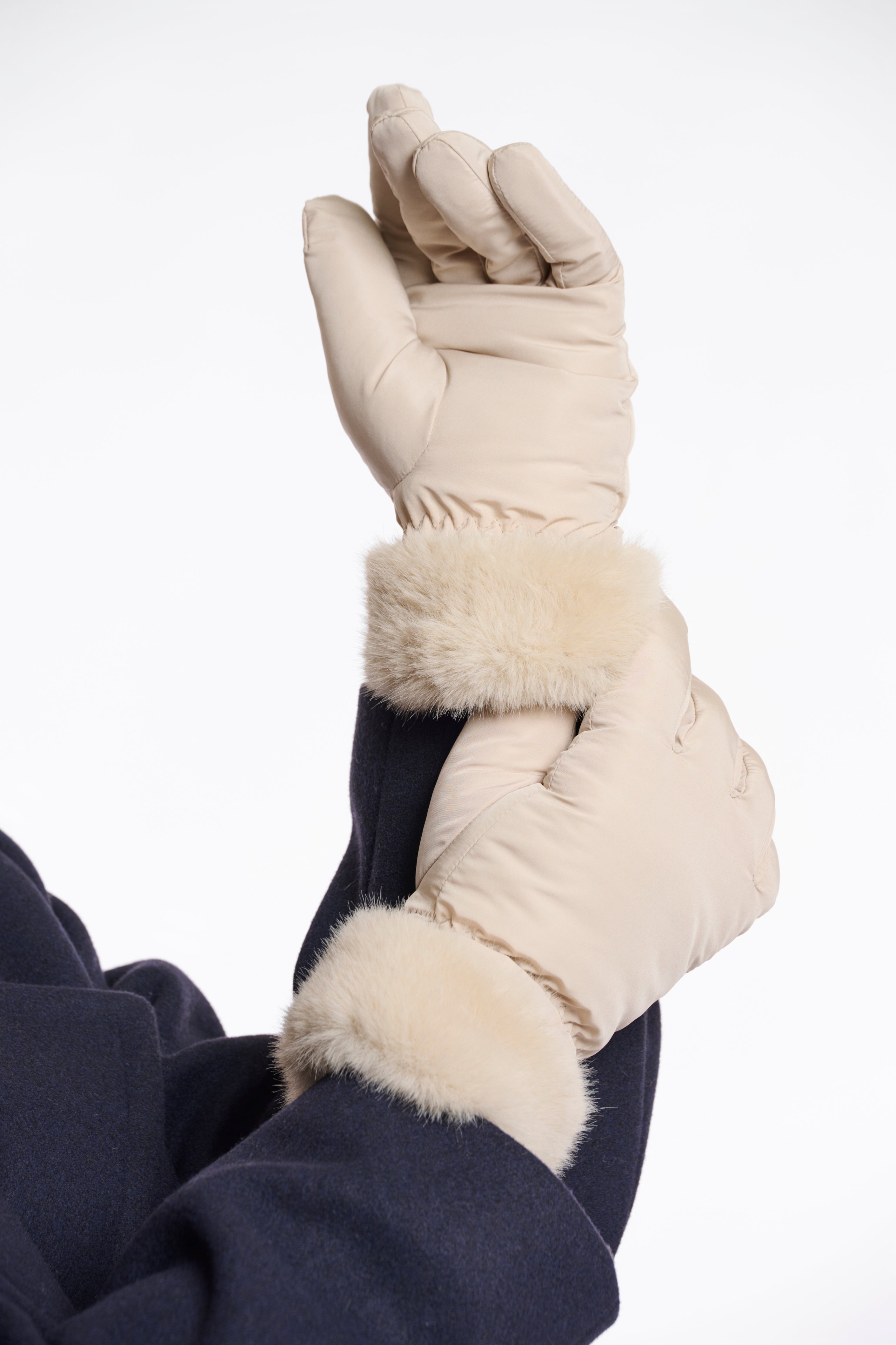 Rino & Pelle Omaire Padded Gloves - Birch