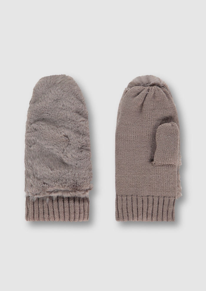 Rino & Pelle Oxo Mittens - Taupe