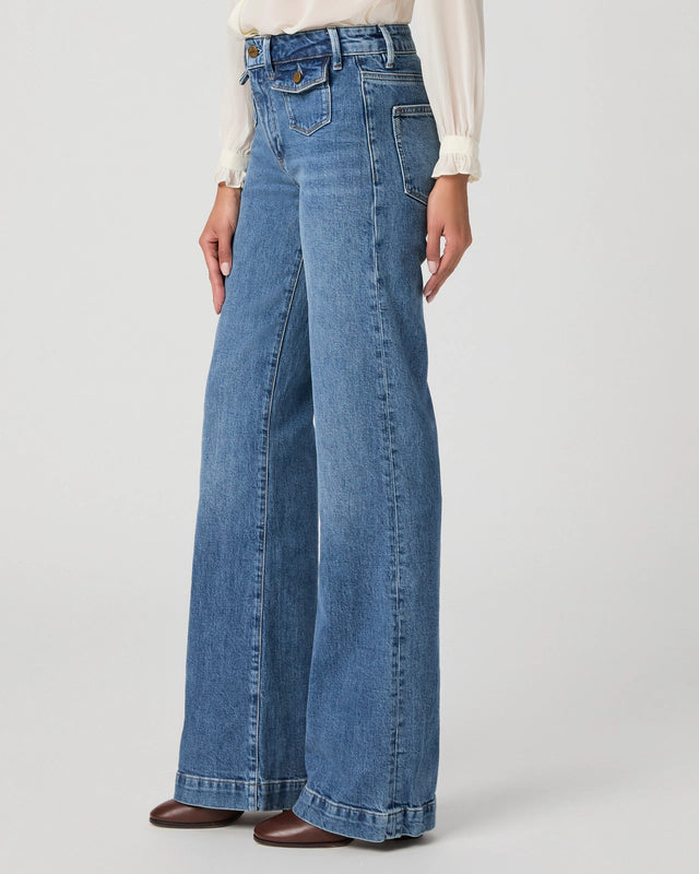 Paige Leenah 32" Wide Leg Jean - Coventry