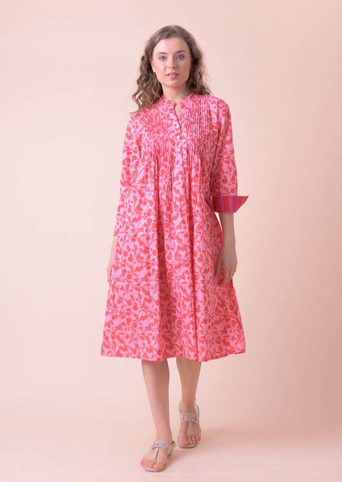 Handprint Dream Apparel Phantom Dress - Pink