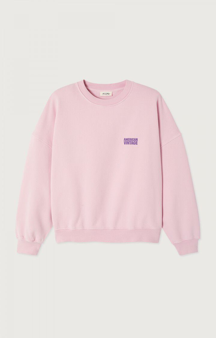 American Vintage Plizzy Sweatshirt - Pink